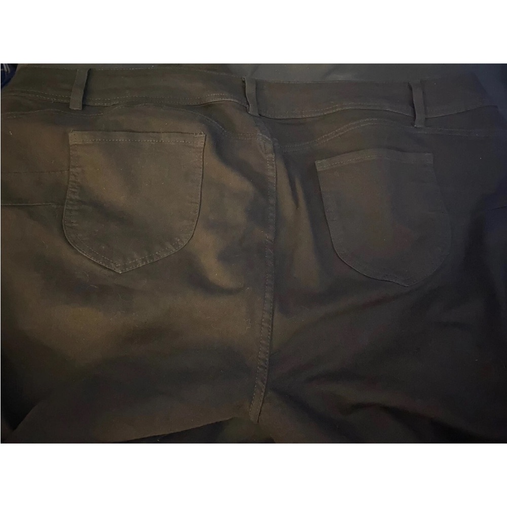 Ashley Stewart FEARLESS Black Denim Jeans